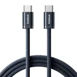 КАБЕЛЬ PD BASEUS DYNAMIC 4 FAST CHARGING TYPE-C TO TYPE-C 100W 1M COSMIC, ЧОРНИЙ P10381400121-00