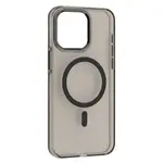 ЧОХОЛ SILVER SHIELD MAGSAFE ДЛЯ IPHONE 15 PRO TRANSPARENT, ЧОРНИЙ