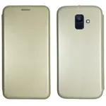 ЧОХОЛ-КНИЖКА LEVEL ДЛЯ SAMSUNG A6 2018 (A600) GOLD