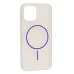 ЧОХОЛ CLEAR MAGNETIC (COLOR SLIM MAGSAFE) BOX ДЛЯ IPHONE 11 FLAMING ПУРПУРОВИЙ