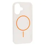 ЧОХОЛ CLEAR MAGNETIC (COLOR SLIM MAGSAFE) BOX ДЛЯ IPHONE 16 ПОМАРАНЧЕВИЙ