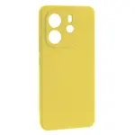 ЧОХОЛ SILICONE CASE LUXURY ДЛЯ REDMI NOTE 14 4G GLOBAL VERSION ЖОВТИЙ