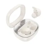 НАВУШНИКИ БЕЗДРОТОВІ HOCO EW65 SHADOW TRUE WIRELESS SLEEP BT HEADSET, БІЛИЙ