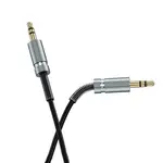 КАБЕЛЬ AUX AUDIO HOCO UPA31 CINDY SPRING AUDIO CABLE AUX 1M, ЧОРНИЙ