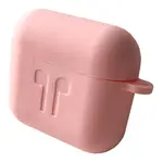 ЧОХОЛ ДЛЯ AIRPODS 3 СИЛІКОНОВИЙ 2MM LOGO 2IN1 (+ КАРАБИН) (ТЕХ. ПАК) РОЖЕВИЙ