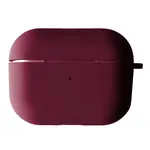 ЧОХОЛ ДЛЯ AIRPODS PRO SILICONE CASE, MICROFIBER MARSALA