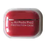 ЧОХОЛ ДЛЯ AIRPODS PRO 2 SILICONE CASE, MICROFIBER ЧЕРВОНИЙ