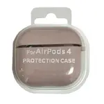 ЧОХОЛ ДЛЯ AIRPODS 4 SILICONE CASE, MICROFIBER РОЖЕВИЙ SAND