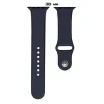 РЕМІНЕЦЬ ДЛЯ APPLE WATCH SILICONE 38, 40MM M (8) MIDNIGHT СИНІЙ