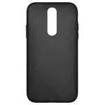 ЧОХОЛ-БАМПЕР ЗАХИСНИЙ GINGLE MATTE CASE REDMI 8, ЧОРНИЙ, ЧЕРВОНИЙ