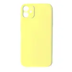 ЧОХОЛ SILICONE CASE FULL CAMERA COPY ДЛЯ IPHONE 12 (51) MELLOW ЖОВТИЙ