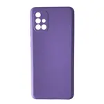 ЧОХОЛ SILICONE CASE CAMERA (NO LOGO) ДЛЯ SAMSUNG A71 (A715) LILAC