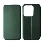 ЧОХОЛ-КНИЖКА LEVEL ДЛЯ REDMI NOTE 13 4G MIDNIGHT ЗЕЛЕНИЙ