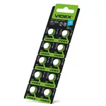 БАТАРЕЙКА VIDEX AG9 (394, 936) BLISTER 10