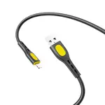 КАБЕЛЬ XO NB280 JIAN YAN SERIES LIGHTNING DATA CABLE 1M 3A, ЧОРНИЙ