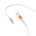 КАБЕЛЬ XO NB280 JIAN YAN SERIES TYPE-C DATA CABLE 1M 3A, БІЛИЙ