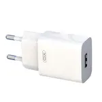 МЕРЕЖЕВИЙ ЗАРЯДНИЙ ПРИСТРІЙ XO L99 1USB 2.4A HOME CHARGER, БІЛИЙ