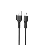 КАБЕЛЬ XO NB230 2.4A ROCK SERIES MICRO DATA CABLE, ЧОРНИЙ