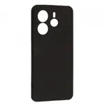 ЧОХОЛ SILICONE CASE CAMERA (NO LOGO) ДЛЯ REDMI NOTE 14 4G EU, ЧОРНИЙ
