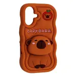ЧОХОЛ CAPYBARA ДЛЯ IPHONE 16 BROWN