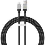 КАБЕЛЬ BASEUS COOLPLAY SERIES FAST CHARGING CABLE USB-A TO TYPE-C 100W 1M, ЧОРНИЙ CAKW000601