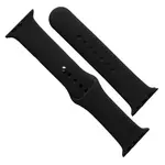 РЕМІНЕЦЬ ДЛЯ APPLE WATCH SILICONE 38, 40, 41 2IN1 (18), ЧОРНИЙ