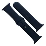 РЕМІНЕЦЬ ДЛЯ APPLE WATCH SILICONE 42, 44, 45, 46, 49 2IN1 (8) MIDNIGHT СИНІЙ