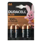 БАТАРЕЙКА DURACELL LR6 (AA) BLISTER 4 (4, 80), (АРТ9017)