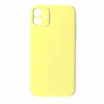 ЧОХОЛ SILICONE CASE FULL CAMERA SQUARE SIDE COPY ДЛЯ IPHONE 11 MELLOW ЖОВТИЙ