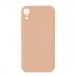 ЧОХОЛ SILICONE CASE FULL CAMERA SQUARE SIDE COPY ДЛЯ IPHONE XR РОЖЕВИЙ SAND