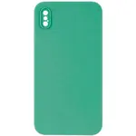 ЧОХОЛ SILICONE CASE FULL CAMERA SQUARE SIDE COPY ДЛЯ IPHONE XS SPEARMINT