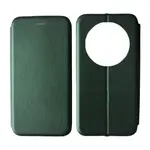 ЧОХОЛ-КНИЖКА LEVEL ДЛЯ REDMI 14C MIDNIGHT ЗЕЛЕНИЙ