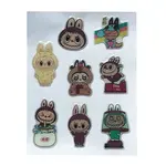 НАБІР НАКЛЕЙОК 3D STICKERS LABUBU 10