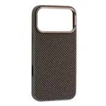 ЧОХОЛ KEVLAR STYLE MAGSAFE ДЛЯ IPHONE 17 PRO MAX, СІРИЙ