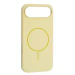 ЧОХОЛ SILICONE CASE WITH MAGSAFE ДЛЯ IPHONE 17 AIR CUSTARD