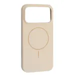 ЧОХОЛ SILICONE CASE WITH MAGSAFE ДЛЯ IPHONE 17 PRO ANTIQUE, БІЛИЙ
