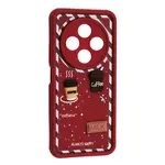 ЧОХОЛ HAPPY ДЛЯ REDMI 14C, А4, POCO C75 MARSALA