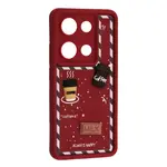 ЧОХОЛ HAPPY ДЛЯ REDMI NOTE 14S MARSALA