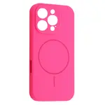 ЧОХОЛ SILICONE CASE FULL CAMERA FINE RING MAGSAFE ДЛЯ IPHONE 16 PRO FIREFLY