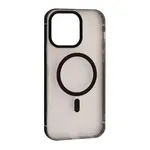 ЧОХОЛ DULERO METAL CLEAR MAGSAFE CASE ДЛЯ IPHONE 16 PRO MAX, СІРИЙ