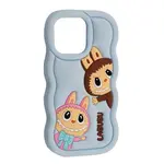 ЧОХОЛ LABUBU CASE ДЛЯ IPHONE 13 PRO, 14 PRO, 15 PRO СИНІЙ