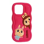 ЧОХОЛ LABUBU CASE ДЛЯ IPHONE 13, 14, 15 HOT РОЖЕВИЙ