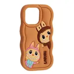ЧОХОЛ LABUBU CASE ДЛЯ IPHONE 14 PRO MAX, 15 PRO MAX BROWN
