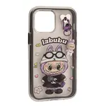 ЧОХОЛ LABUBU (З БРЕЛКОМ) ДЛЯ IPHONE 12 PRO MAX, ЧОРНИЙ