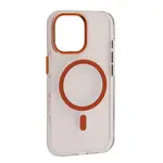 ЧОХОЛ SILVER SHIELD MAGSAFE ДЛЯ IPHONE 17 TRANSPARENT ПОМАРАНЧЕВИЙ
