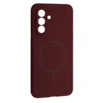 ЧОХОЛ SILICONE CASE LUXURY MAGSAFE ДЛЯ SAMSUNG A26 5G PLUM