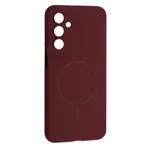 ЧОХОЛ SILICONE CASE LUXURY MAGSAFE ДЛЯ SAMSUNG A16 4G (A165) PLUM