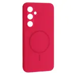 ЧОХОЛ SILICONE CASE LUXURY MAGSAFE ДЛЯ SAMSUNG S25 FIREFLY ROSE