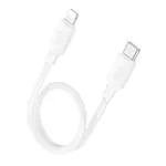 КАБЕЛЬ PD HOCO X96 HYPER PD CHARGING DATA CABLE LIGHTNING (L=0.25M), БІЛИЙ