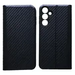 ЧЕХОЛ-КНИЖКА CARBONE ДЛЯ SAMSUNG S25 FE DARK СИНІЙ